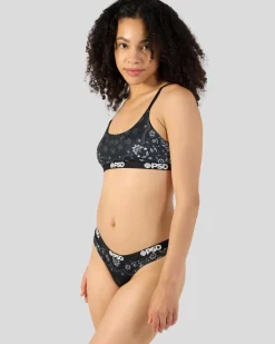 Women PSD Thongs|Core Standard*Bandana Flo