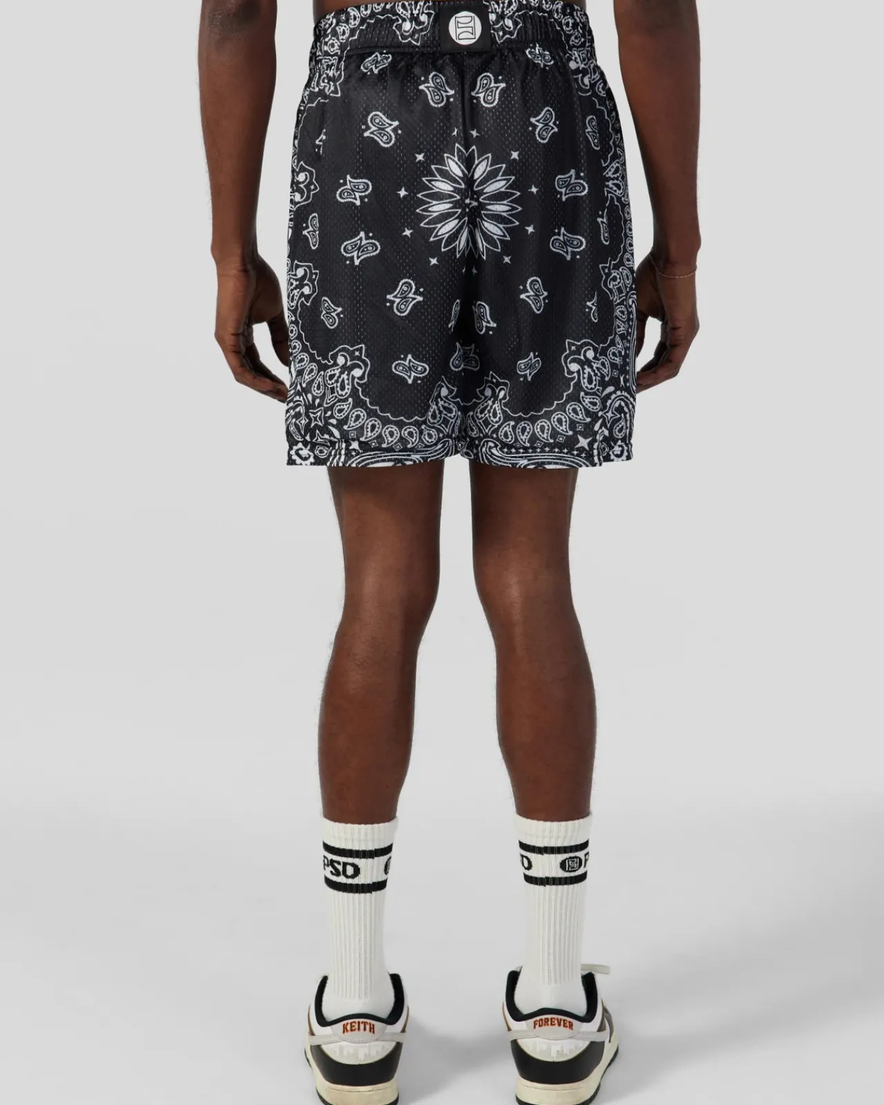 PSD Shorts*Black Bandana Active Short