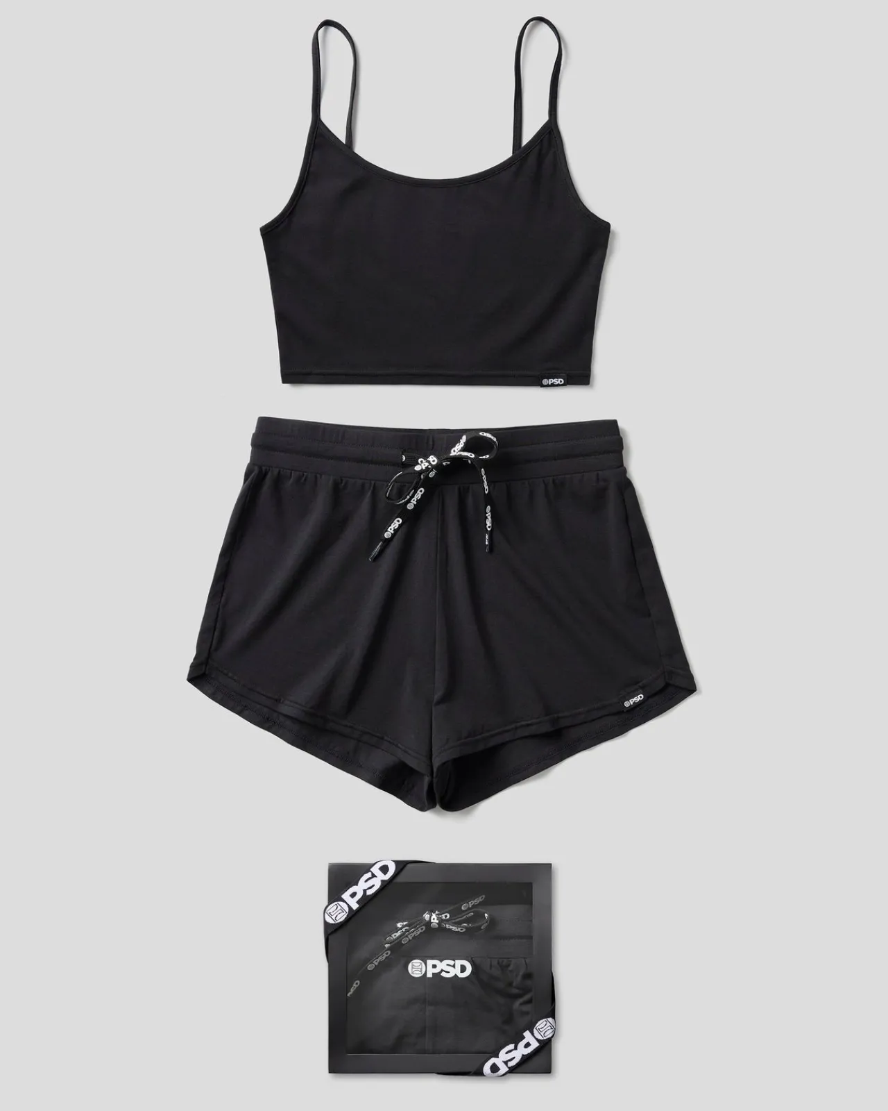 Women PSD Sleep Sets*Black Modal - Cami Sleep Set