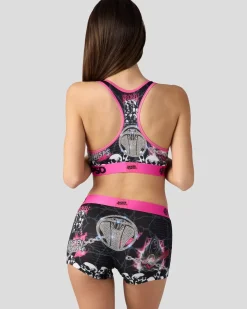 Women PSD Sports Bra|Core Standard*Broken Promises - Chainsaw
