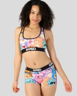Women PSD Sports Bra|Core Standard*Care Bears - Homies