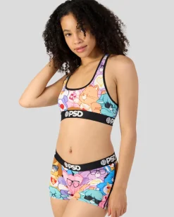 Women PSD Sports Bra|Core Standard*Care Bears - Homies