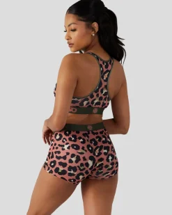 Women PSD Sports Bra|Core Standard*Cheetah Dye