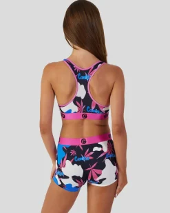 Women PSD Sports Bra|Core Standard*Cookies - Camo Pop