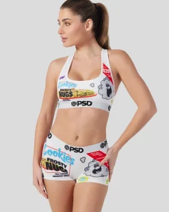 Women PSD Sports Bra|Core Standard*Cookies - Frosty Nugs