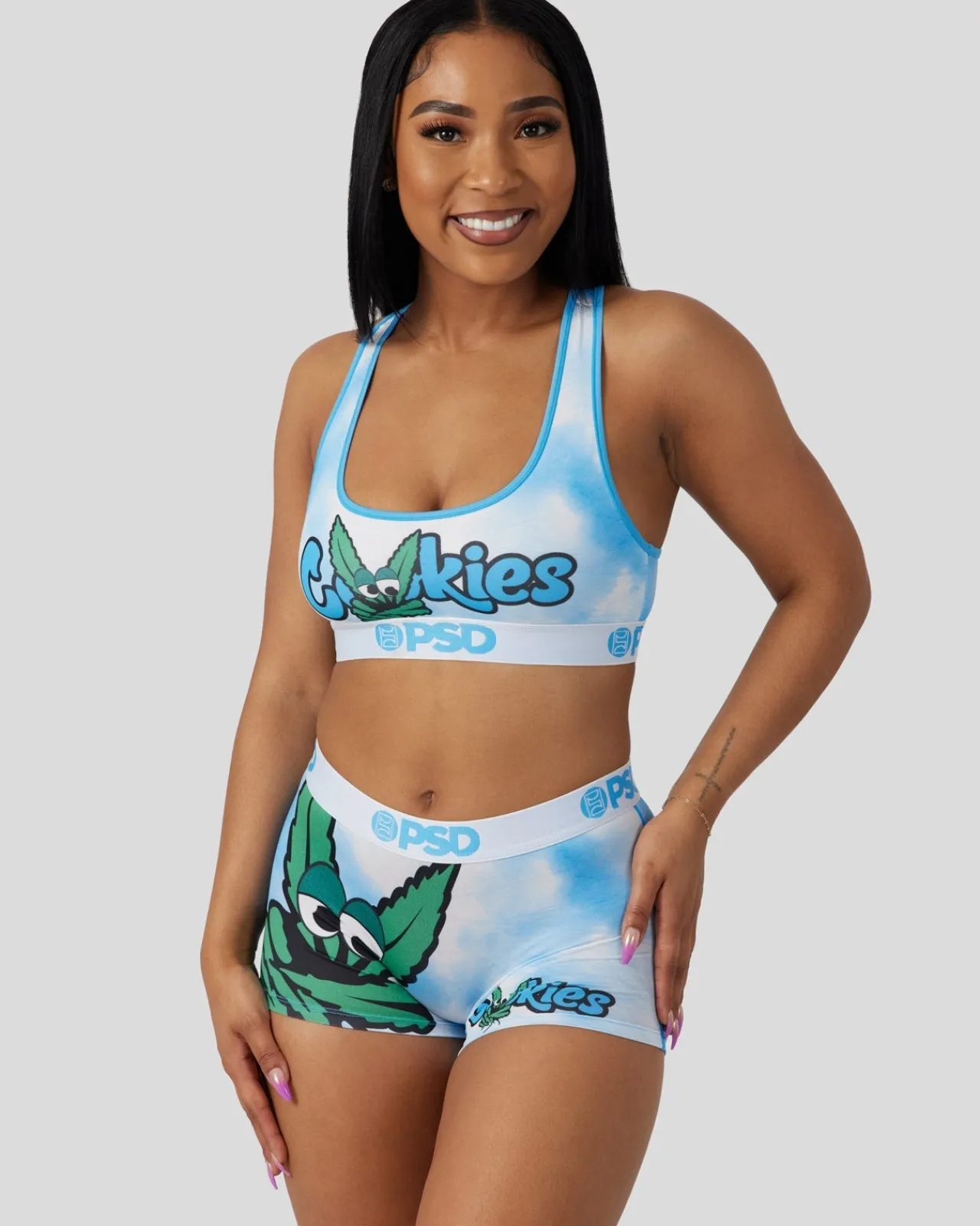 Women PSD Sports Bra|Core Standard*Cookies - Nugg'n