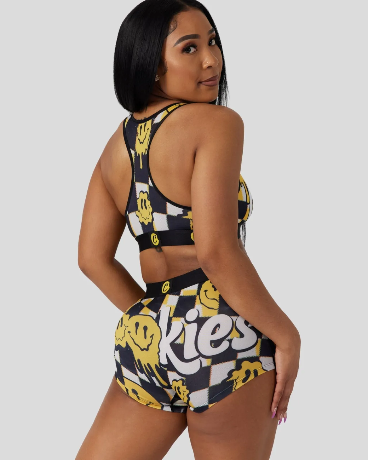 Women PSD Sports Bra|Core Standard*Cookies - Smiles