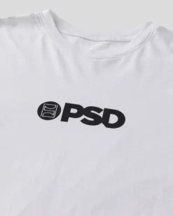 Women PSD Unisex Tee's & Hoodies|Tee's*Core Logo Tee - White