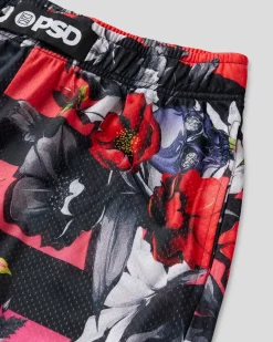 PSD Shorts*Floral Demise Active Short