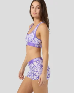 Women PSD Sports Bra|Core Standard*Floral Purp