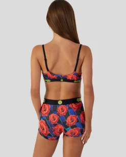 Women PSD V-Neck Bralette*Floral Racer