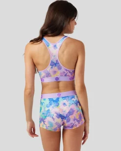 Women PSD Sports Bra|Core Standard*Garden Glitch
