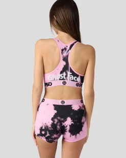 Women PSD Sports Bra|Core Standard*Ghost Face - Pink