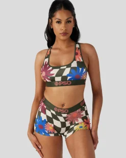 Women PSD Sports Bra|Core Standard*Girly Pop