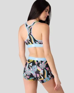 Women PSD Sports Bra|Core Standard*Happy Shrooms