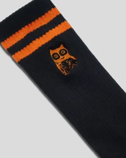 PSD Socks*Hooters - Black Owl