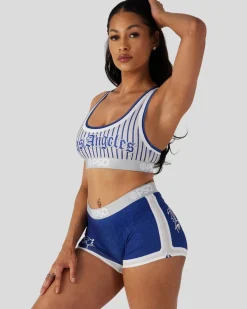 Women PSD Sports Bra|Core Standard*LA Blu Jersey