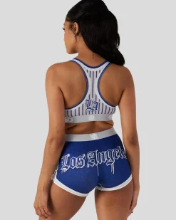 Women PSD Sports Bra|Core Standard*LA Blu Jersey