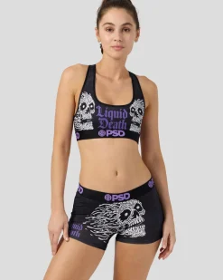 Women PSD Sports Bra|Core Standard*Liquid Death - Liquid Death