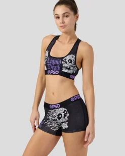 Women PSD Sports Bra|Core Standard*Liquid Death - Liquid Death