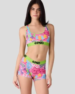 Women PSD Sports Bra|Core Standard*Looney Tunes - Don't Call Me Doll