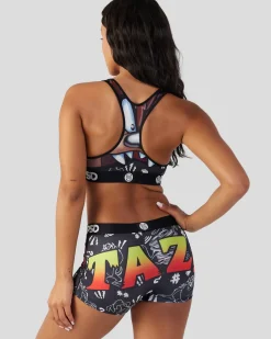 Women PSD Sports Bra|Core Standard*Looney Tunes - Taz Ripper