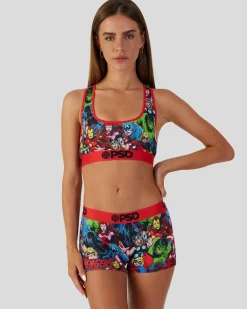 Women PSD Sports Bra|Core Standard*Marvel - Avengers