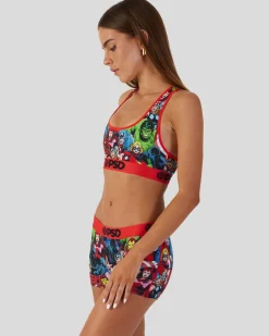 Women PSD Sports Bra|Core Standard*Marvel - Avengers