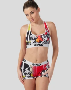 Women PSD Sports Bra|Core Standard*Marvel - Deadpool & Wolverine Holy Snikt!