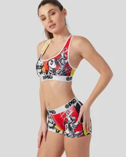 Women PSD Sports Bra|Core Standard*Marvel - Deadpool & Wolverine Holy Snikt!
