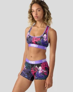 Women PSD Sports Bra|Core Standard*Marvel - Ghost-Spider Pop