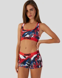 Women PSD Sports Bra|Core Standard*Marvel - Spider-Man