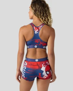 Women PSD Sports Bra|Core Standard*Marvel - Spider-Man Senses