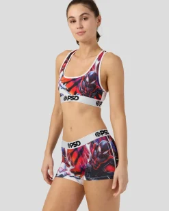 Women PSD Sports Bra|Core Standard*Marvel - Spider-Man Triad