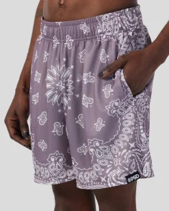 PSD Shorts*Mauve Bandana Active Short