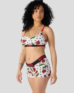 Women PSD Modal Blend*Modal - Cherry Skullz