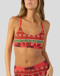 Women PSD Scoop Bralette*Modal 3 Pack - Xmas
