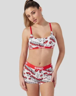Women PSD Scoop Bralette|Modal Blend*Modal - Playboy - Mushroom