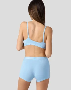 Women PSD Scoop Bralette|Modal Blend*Modal Solids - Baby Blue