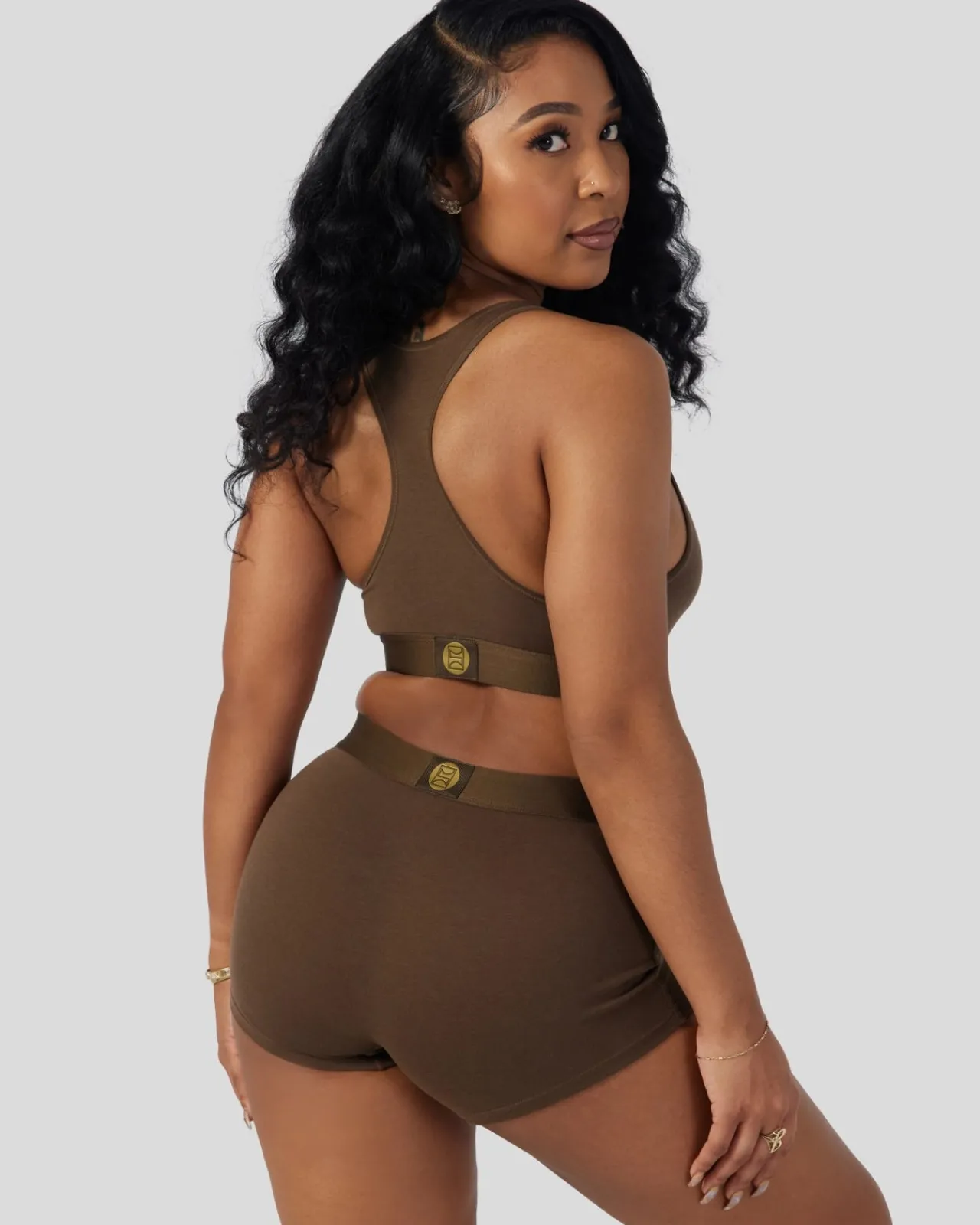Women/BOY PSD Boy Shorts|Modal Blend*Modal Solids - Cocoa