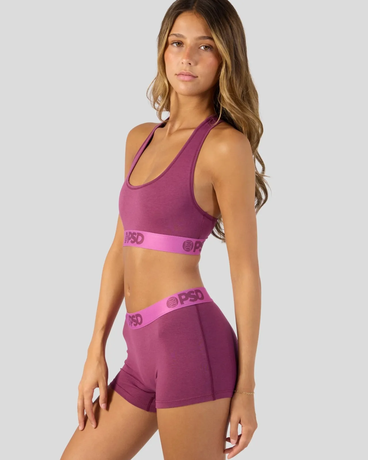 Women PSD Modal Blend*Modal Solids - Mag Purp
