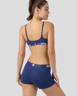 Women PSD Scoop Bralette|Modal Blend*Modal Solids - Navy