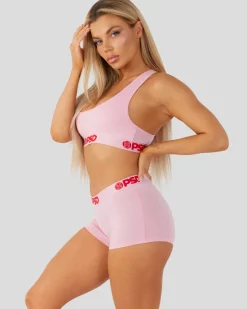 Women/BOY PSD Boy Shorts|Modal Blend*Modal Solids - Pink