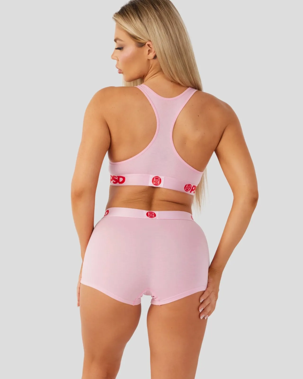 Women/BOY PSD Boy Shorts|Modal Blend*Modal Solids - Pink