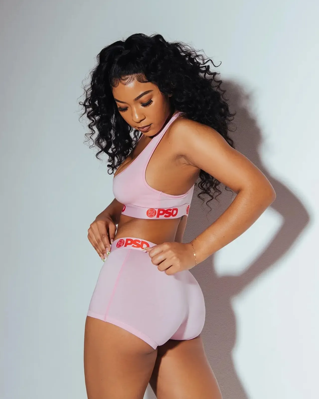 Women/BOY PSD Boy Shorts|Modal Blend*Modal Solids - Pink