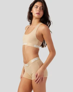 Women/BOY PSD Boy Shorts|Modal Blend*Modal Solids - Sand