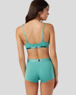 Women PSD Scoop Bralette|Modal Blend*Modal Solids - Sea