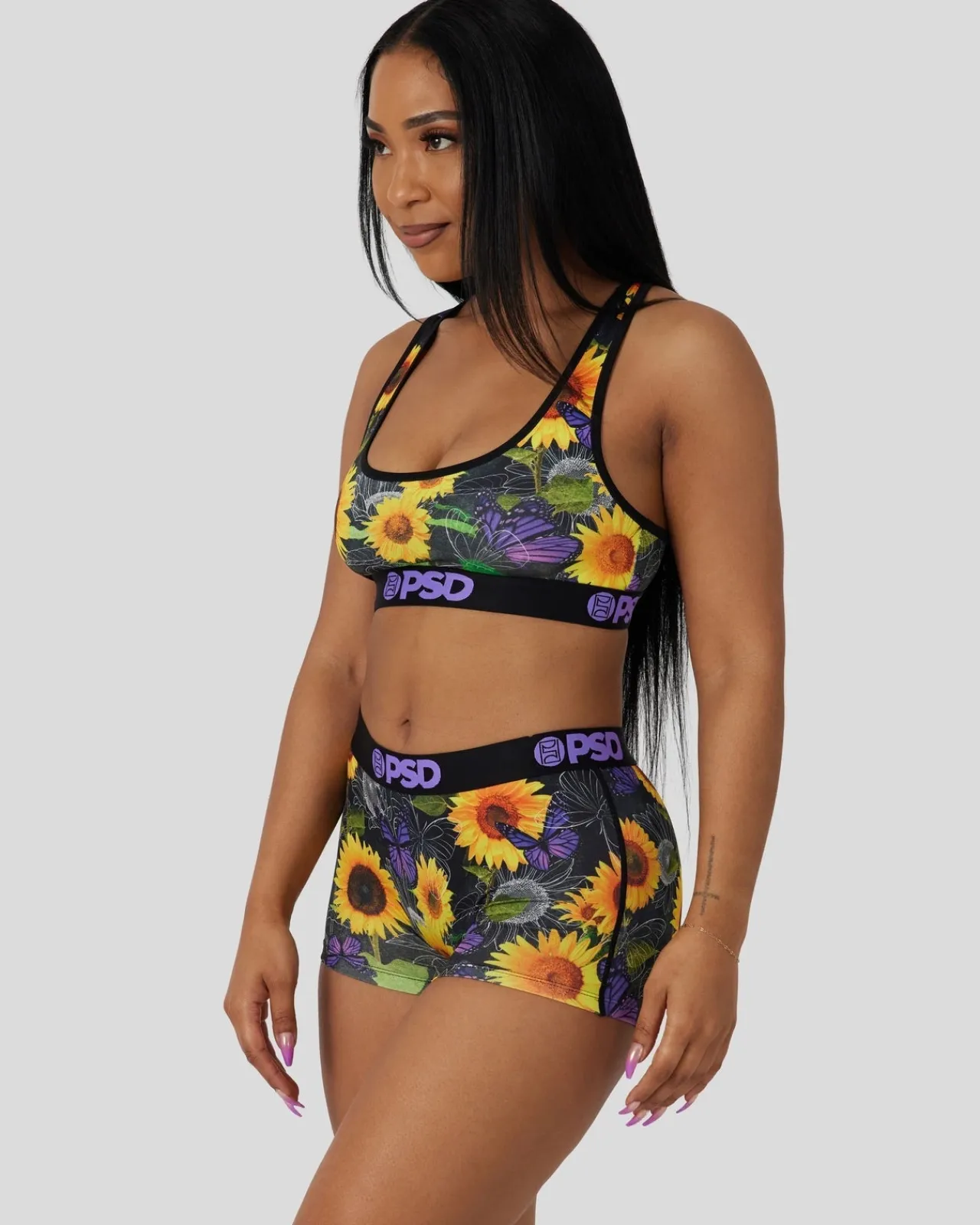 Women PSD Sports Bra|Core Standard*Monarch Mix