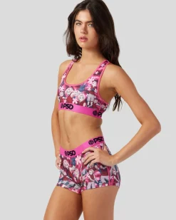 Women PSD Sports Bra|Core Standard*Naruto - Sakura Clone