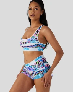 Women PSD Sports Bra|Core Standard*Neon Jungle
